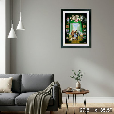 «Wizard of Oz», collage encadré