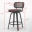 Ensemble de 3 tabourets de bar à hauteur de comptoir de 26 pouces-975094254-975094225