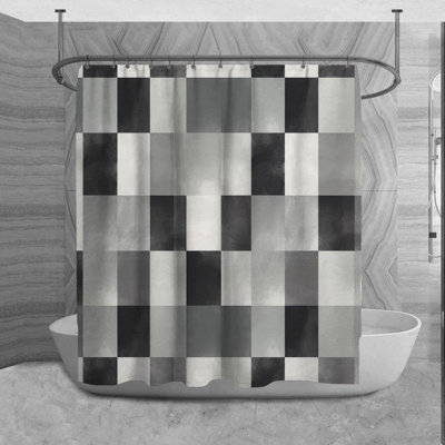 Waynesburg Microfiber Shower Curtain