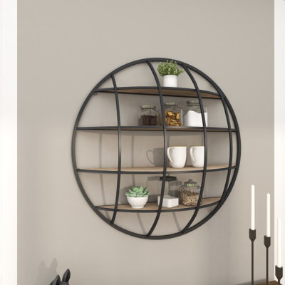 Keesha 4 Piece Circle Accent Shelf