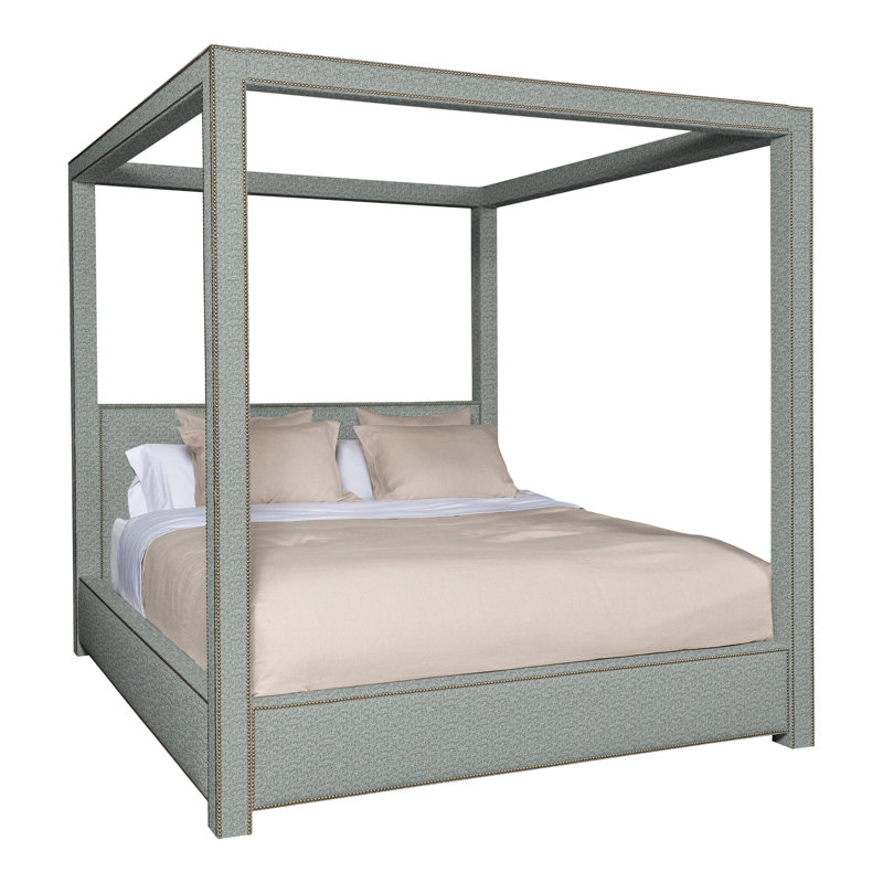 Eastwood By Thom Filicia Upholstered Canopy Bed, Ozark Marina, Queen, No