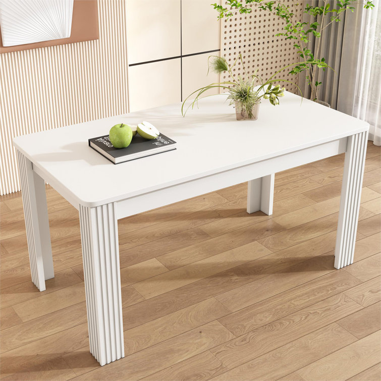 Dining Table Rectangular With 4 Legs
