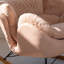 Chaise berçante double rose