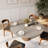 Ikerne Gray Sintered Stone Dining Table Set For 4-1277541174