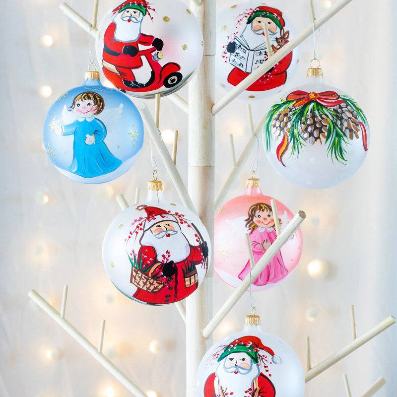 4'' Handmade Glass Fantasy & Sci-Fi Ornament
