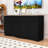 Rustic Multi-Functional Sideboard with Adjustable Shelves & Ample Storage-2127997178