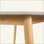 Ensemble de table de salle à manger 5 pièces avec une table à structure en bois massif et 4 chaises rembourrées en bois massif pour la salle à manger-2133242395