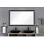 Miroir de salle de bain 60 po x 36 po à DEL avec cadre en aluminium, miroir de meuble-lavabo mural, anti-buée, mémoire, 3 couleurs, réglable en continu-263001097