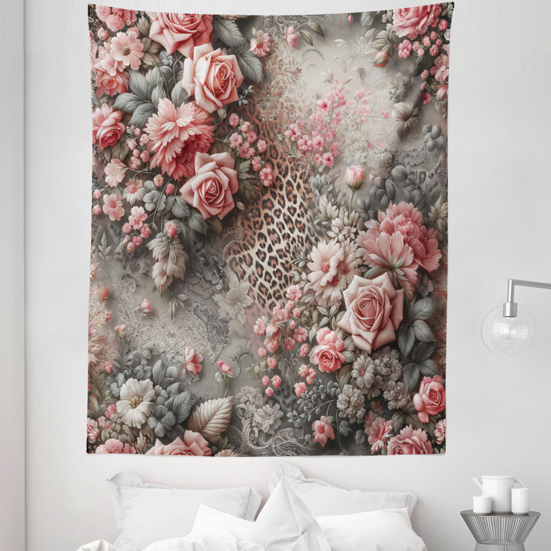 Tapisserie en microfibre, H 88 po x l 68 po