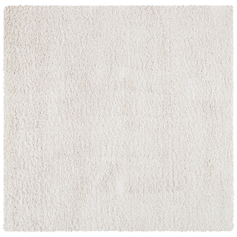 Okeelanta Shag 500 Performance Solid Color Rug, Square 6'7"