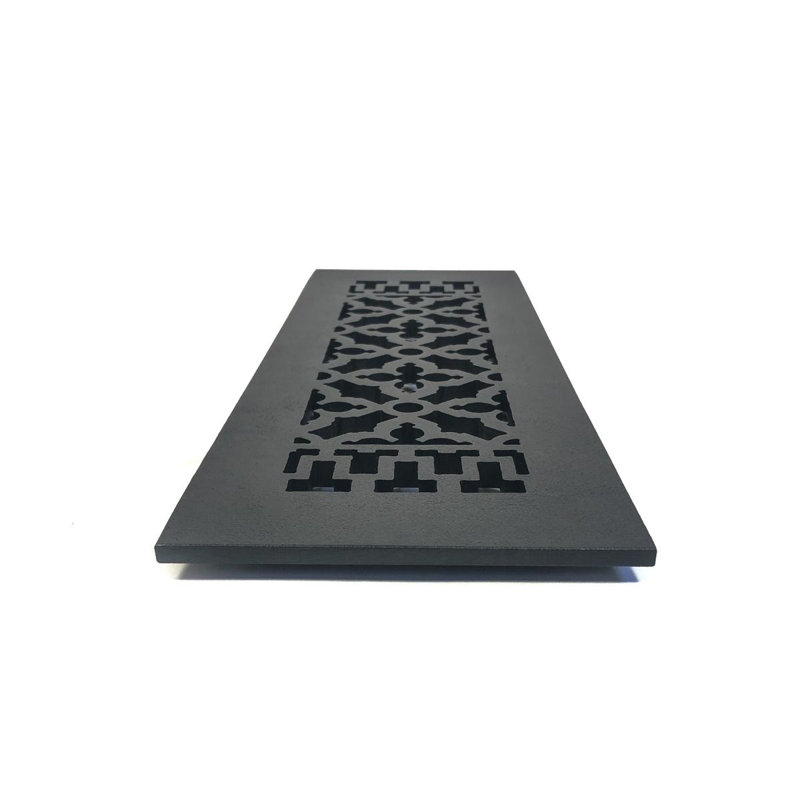 Grille 14 po x 4 po, Ouverture dans le plancher (sans trous ni vis)