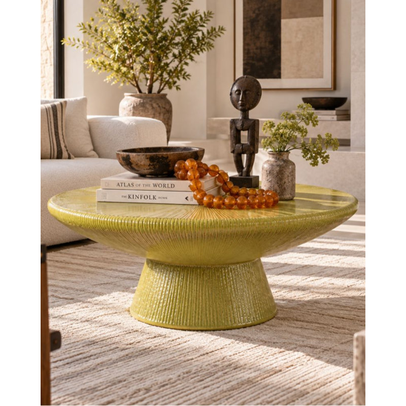 Table basse en céramique, Agrume