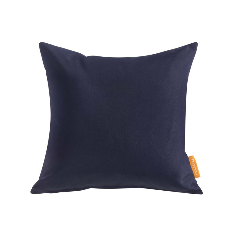 Convene Two Piece Outdoor Patio Pillow Set by Modway, Navy