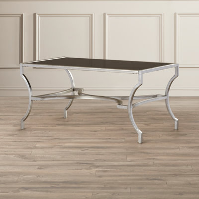 Naida Glass Top Single Coffee Table