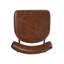 Ensemble de 2 tabourets de comptoir pivotants 26 "rétro, ensemble de 2 tabourets de comptoir brun avec structure en fer, coussin éponge en polyuréthane, repose-pieds, convient à la cuisine / chambre à coucher / salle à manger.-1846400538