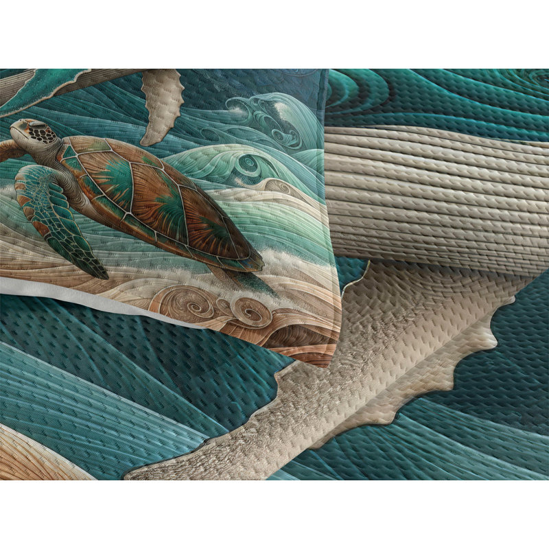 Polyester Coverlet, Queen Coverlet + 2 Standard Shams