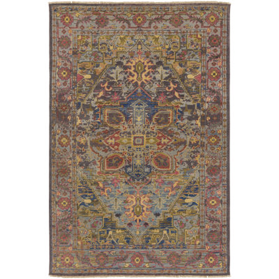 Achna Wool Oriental Area Rug