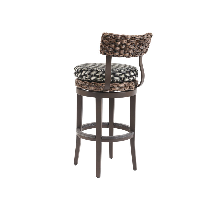 Kilimanjaro Patio Bar Stool with Cushion, 31"