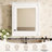 24'' X 27'' Bathroom Cabinet - , Space Saving Solution Mirror For Easy Assembly, Adjustable Shelf Heights-1320550375