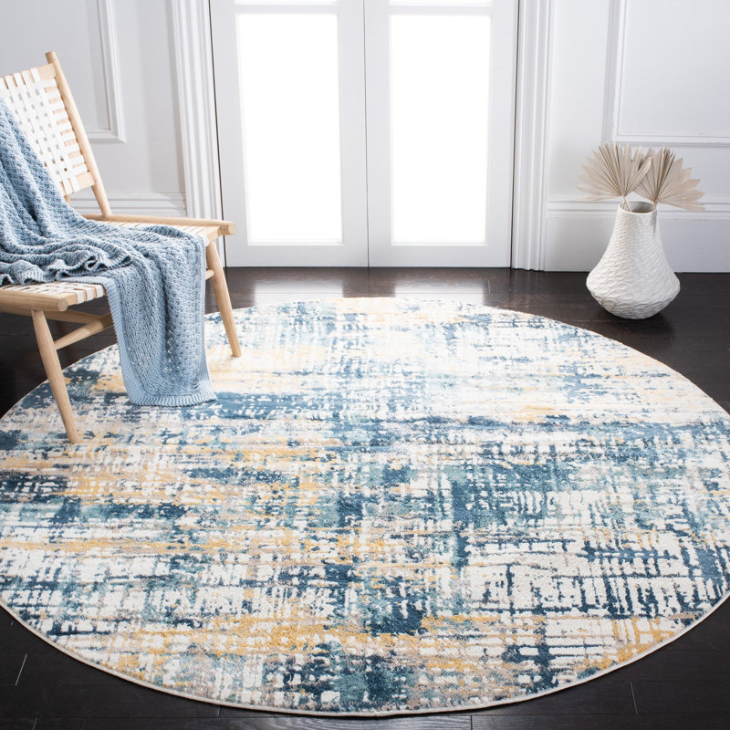 Skyler Performance Rug, Round 6'7"