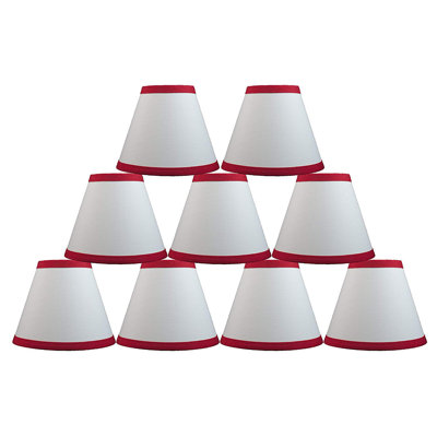 5'' H Cotton Empire Lamp Shade