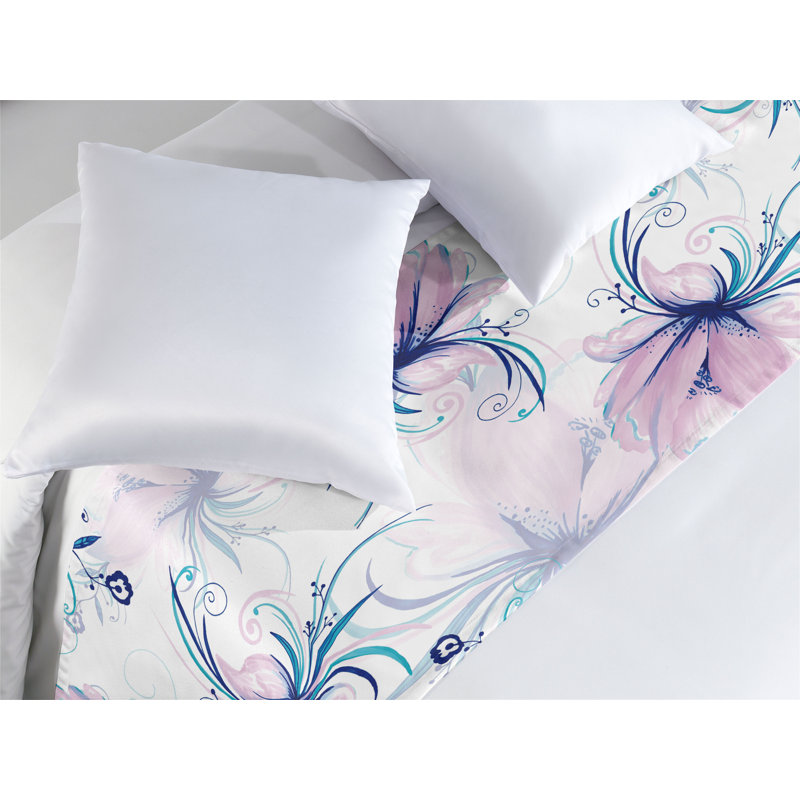 Foulard de lit Ambesonne Peony, Très grand lit
