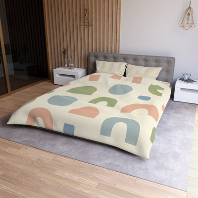 Microfiber Duvet Cover Boho Style, Design 81
