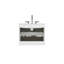 Meuble-lavabo mural brillant 36 po avec lavabo en céramique et trois trous pour robinet TIA-1578142564-1578142561