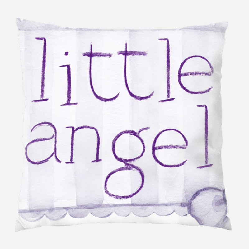 Reversible Throw Pillow, Microsuede, Indoor
