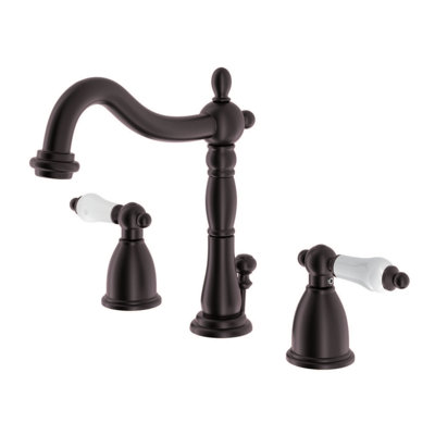 Robinet de salle de bain espacé avec ensemble de bonde Heritage
