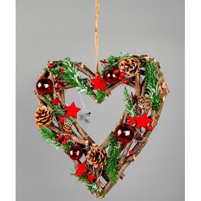 PVC 15cm Holiday Shaped Ornament