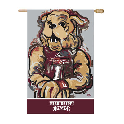 Double Sided 28 in. H x 12.5 in. W Polyester Garden flag