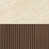 Beige Genuine Travertine Top and Brown Base