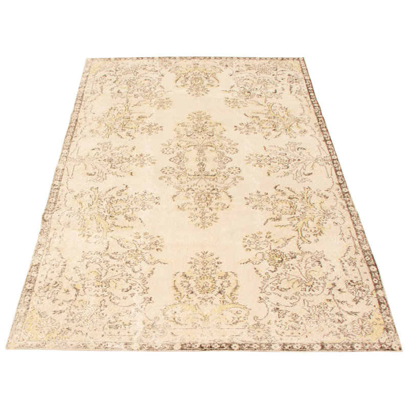Tapis crème Antalya Vintage 5 pi 7 po x 9 pi 6 po