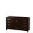 Sheffield 60" Freestanding Single Bathroom Vanity with Marble Top-97651121