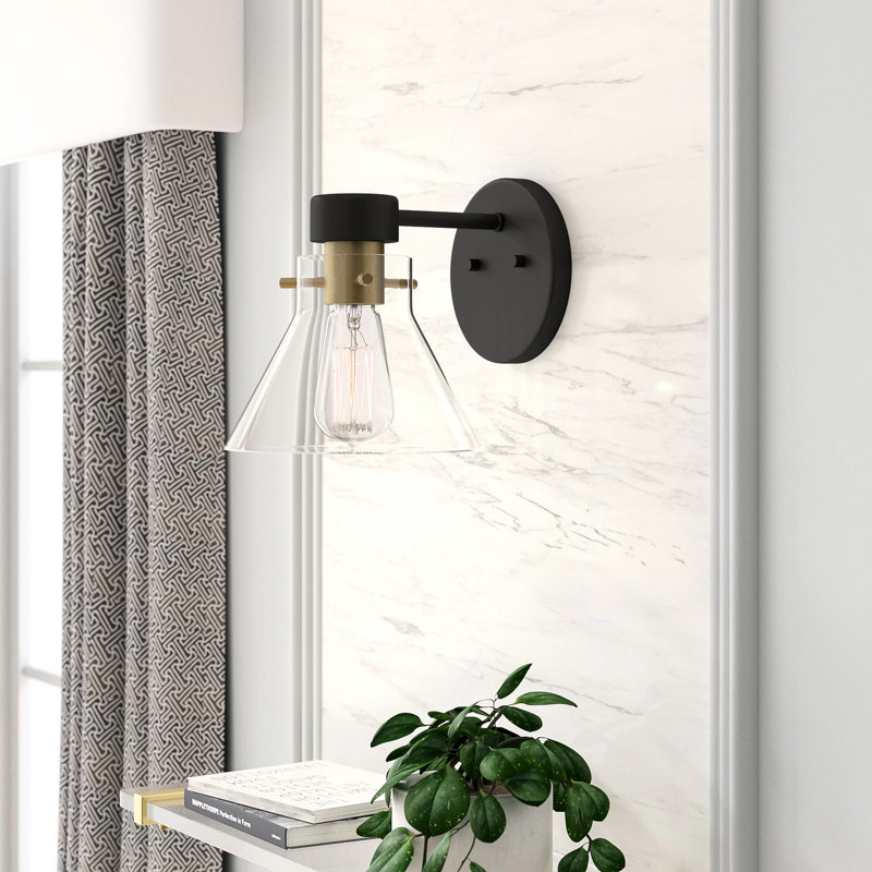 Madison Avenue Steel Armed Sconce