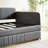 Metal Framed Grey Twin Daybed With Trundle, Comfortable Bed For A Small Living Space