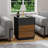 Mid-Century Modern Fluted Nightstand with 3 Drawers-883297805-874893283