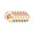 Levick Cotton Food & Drink Round Placemat