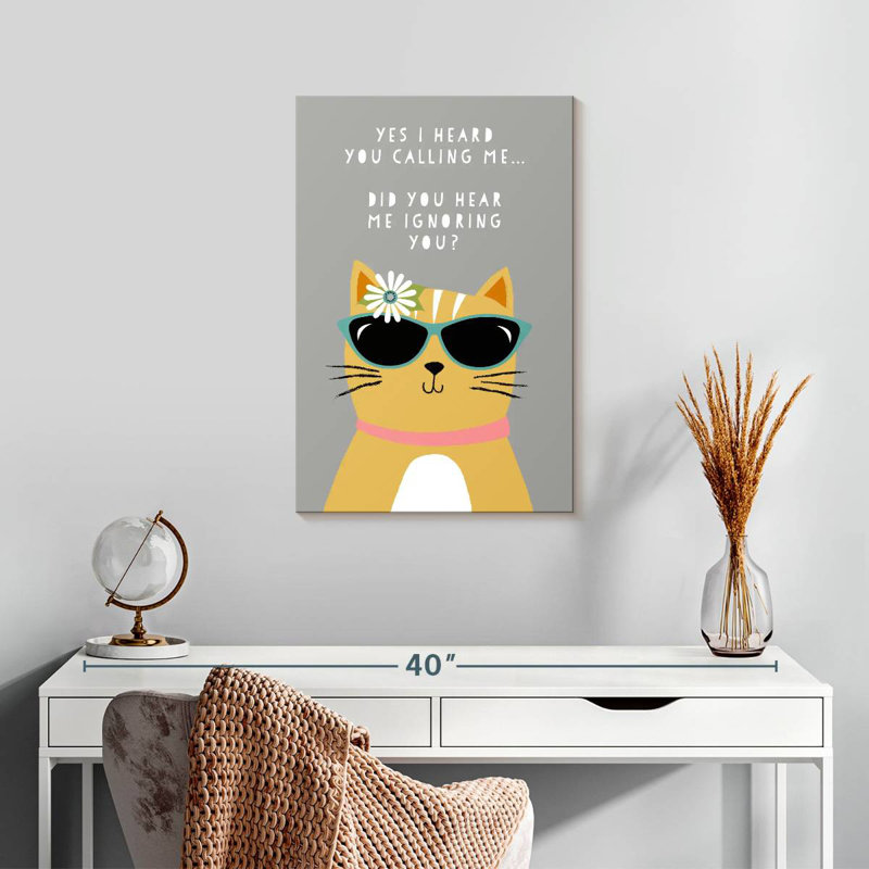 Écusson de chat, H 24 po x l 16 po