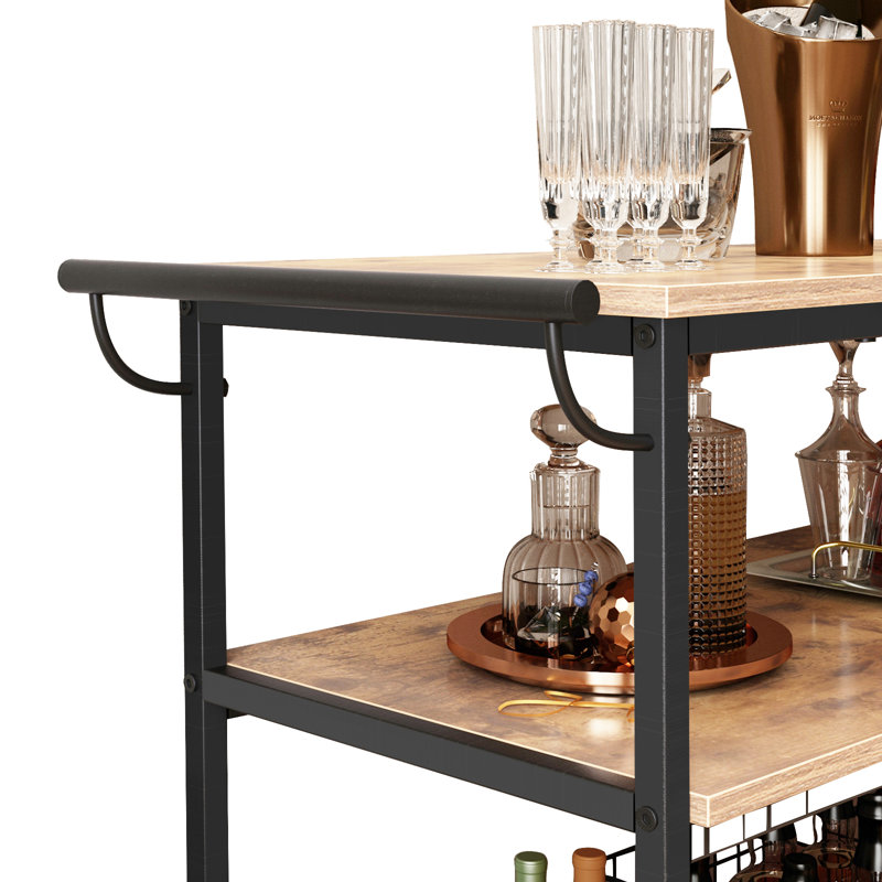Oakvale Metal Bar Cart