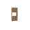Garde-manger de 50 po de hauteur avec tablettes - l 24 po x H 55 po x P 12 po - noyer