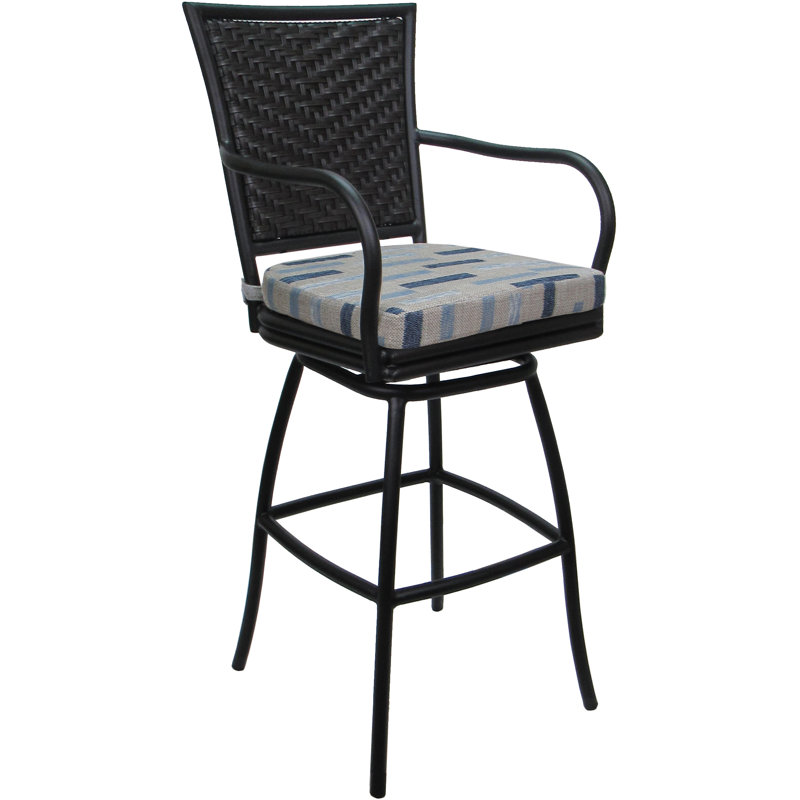 Bloc de tissage bleu, Noir, 26"