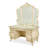 Platine de Royale Vanity Set with Mirror and Bench - Champagne