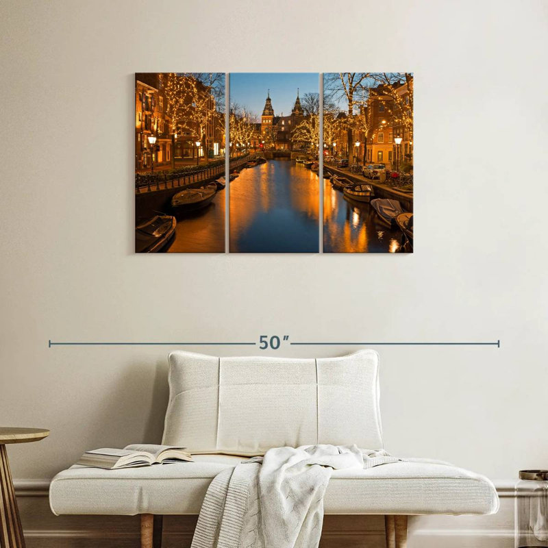Lumières de Noël Sireci Amsterdam, H 24 po x l 38 po