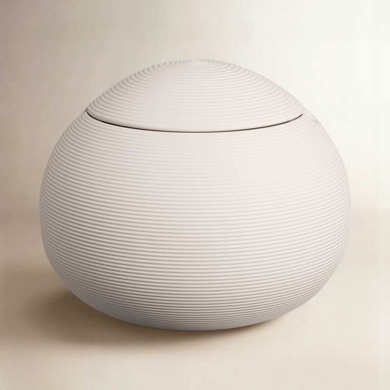 Hygge Porcelain China Bathroom Storage Container
