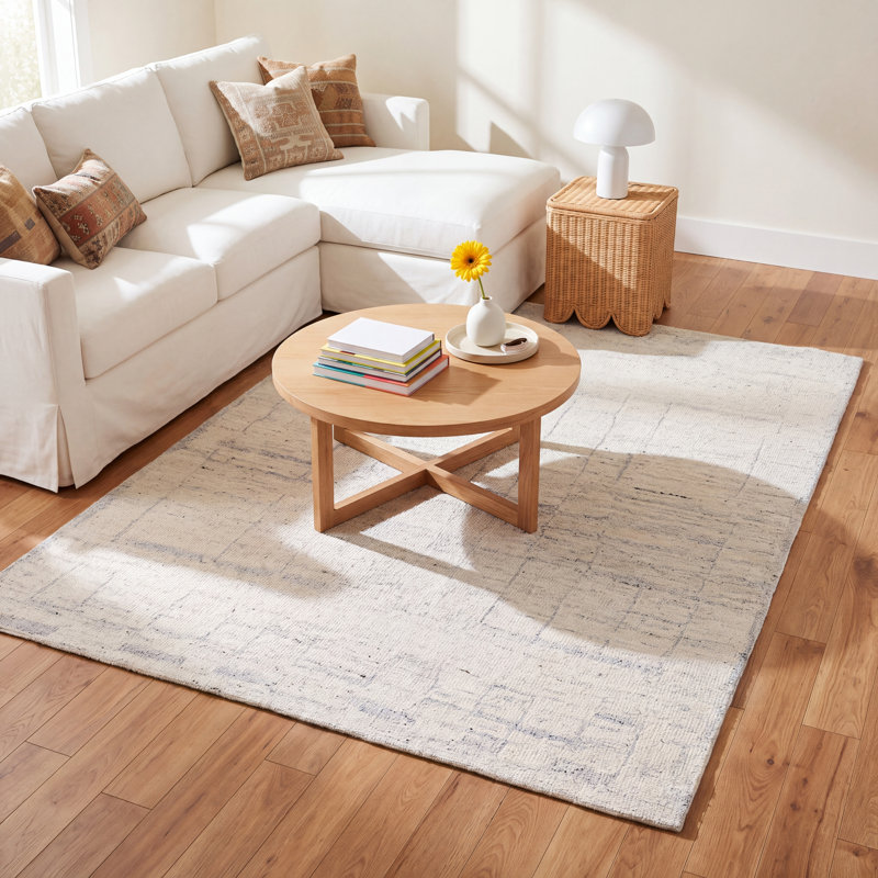 Mazzi Rectangle Conor Wool Area Rug, Rectangle 9'6" x 13'6"