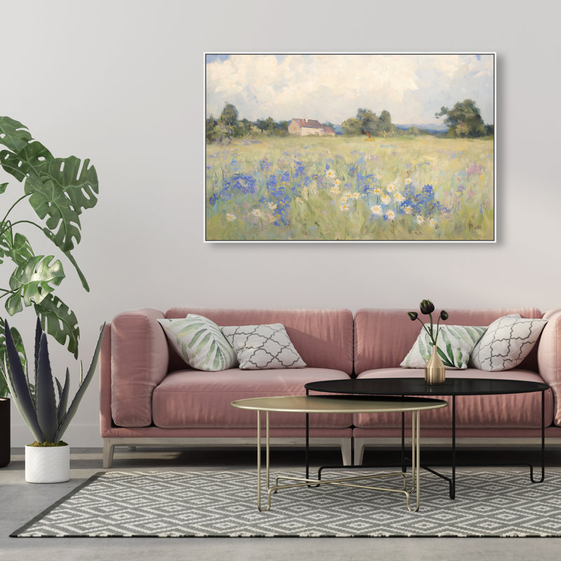 Enchanting Vista Canvas Landscape & Nature Print by Oliver Gal, Black Frame, 15 x 10, 37"H x 55"W, White Frame