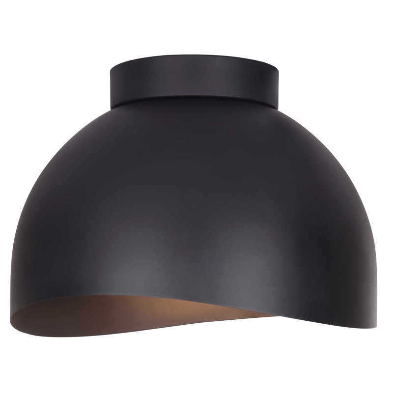 Demaya Flush Mount, Black
