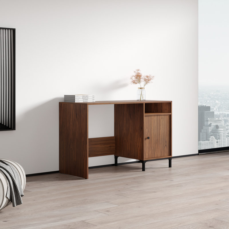 Bureau d'écriture rectangulaire avec cabinet Denver